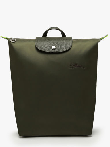 Longchamp Le pliage green Sac  dos Rouge