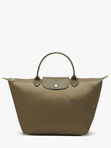 Longchamp Le pliage green Sac port main Marron