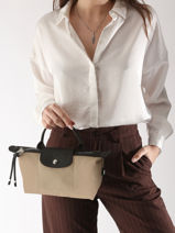 Longchamp Le pliage energy Pochette Beige-vue-porte