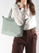 Longchamp Le pliage xtra Besace Bleu-vue-porte