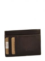 Porte-papiers Cuir Katana Marron basile 853001