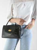 Handtassen Donna Grace Leder Lancaster Beige donna grace 70-vue-porte
