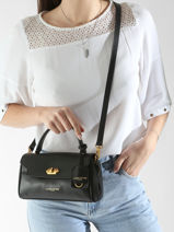 Sac  Main Donna Grace Cuir Lancaster Noir donna grace 73-vue-porte