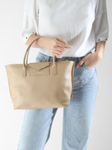 Handtas Maya Lancaster Goud maya 18-vue-porte