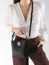 Cross Body Tas K Ikon Karl lagerfeld Wit k ikon A1W30468-vue-porte