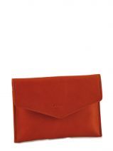 Papierhouder Leder Katana Oranje basile 853104