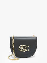 Sac Bandoulire Anstey Cuir Lauren ralph lauren Noir anstey 31958978