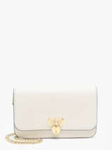 Sac De Soire Tanner Heart Padlock Cuir Lauren ralph lauren Blanc tanner 32962115
