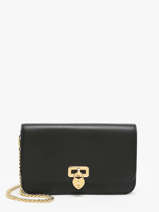 Sac De Soire Tanner Heart Padlock Cuir Lauren ralph lauren Noir tanner 32962115
