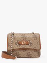 Sac Bandouli�re Izzy Polyurethane Guess Marron izzy OS865419