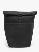 Lund Basic - Sac � Dos 1 Compartiment + Pc 14" Kapten and son Noir backpack LUNDBAS