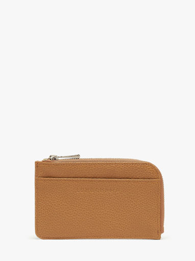 Longchamp Le foulonn� Porte billets/cartes Marron