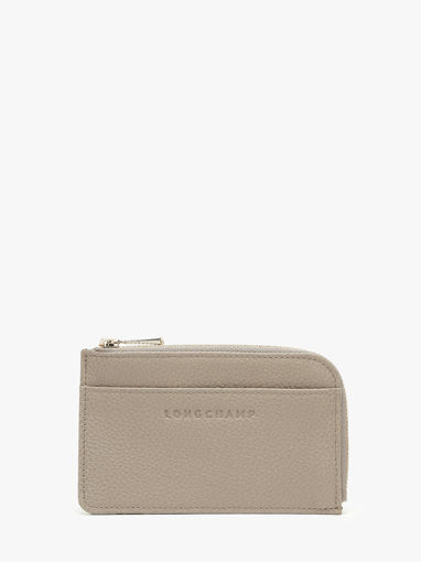 Longchamp Le foulonn Porte billets/cartes Gris