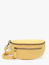 Sac Banane Caviar Cuir Milano Jaune caviar CA23111