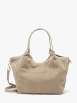 Sac Port paule Velvet Caviar Cuir Milano Beige velvet caviar VC241111