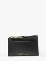 Porte-monnaie Empire Cuir Michael kors Noir empire H3G8ED1L