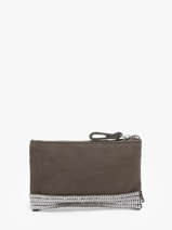 Trousse Zippe Le Cabas Coton Vanessa bruno Gris cabas 1V42017