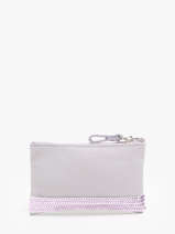 Trousse Zippe Le Cabas Coton Vanessa bruno Violet cabas 1V42017