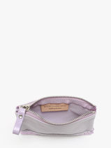 Trousse Zippe Le Cabas Coton Vanessa bruno Violet cabas 1V42017-vue-porte