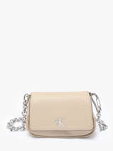 Sac Bandoulire Minimal Mono Polyester Calvin klein jeans Marron minimal mono K613049