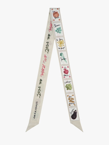 Longchamp Soie gots Foulard Multicolore