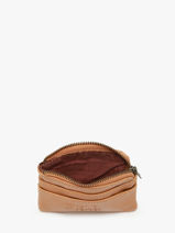 Porte-monnaie Cuir Basilic pepper Marron cow BCOW99-vue-porte