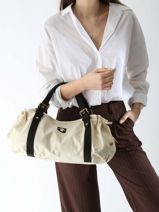 Schoudertas Canvas Katoen Gerard darel Wit canvas DBS01450-vue-porte