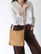 Longchamp Le foulonn Sac port travers Marron-vue-porte
