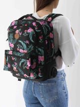 Valise Cabine Sac  Dos Travel Cabaia Multicolore travel XS-vue-porte