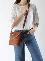 Cross Body Tas Sylvie Guess Bruin sylvie BG952704-vue-porte