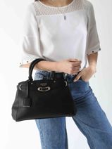 Sac Port Main Sylvie Guess Noir sylvie BG952706-vue-porte