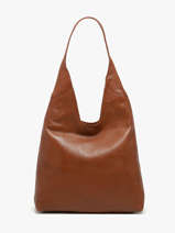 Sac Port paule Cow Cuir Basilic pepper Marron cow BCOW2M