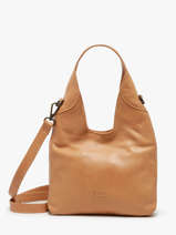 Sac Bandoulire Cow Cuir Basilic pepper Marron cow BCOW2S