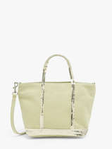 Sac Bandoulire Baby Cabas Paillettes Vanessa bruno Vert cabas 1V40410