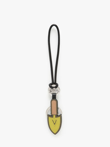 Longchamp Porte-cls pelle Sleutelhanger Rood
