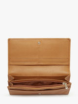 Longchamp Le foulonn Portefeuille Marron-vue-porte