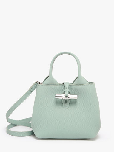 Longchamp Le roseau Sac port travers Beige