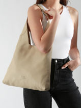 Sac Port paule Cow Cuir Basilic pepper Marron cow BCOW2M-vue-porte