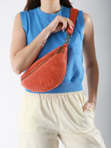 Sac Banane Alysse Woomen Rouge alysse WALY04-vue-porte