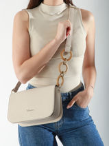 Sac Bandouli�re Heliconia Woomen Beige heliconia WHEL03-vue-porte