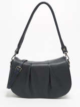 Sac Bandoulire Caviar Cuir Milano Bleu caviar CA24116