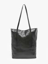 Sac Port paule A4 Nine Cuir Milano Noir nine NI24111