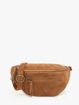 Sac Banane Milano Marron velvet VE24119