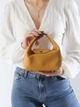 Longchamp Le pliage xtra Sac port main Jaune-vue-porte