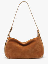 Sac Port paule Et Bandoulire Velvet Caviar Cuir Milano Marron velvet caviar VC24113