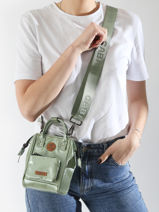 Sac Nano Bag 1 Compartiment Cabaia Vert adventurer NANOBAG-vue-porte