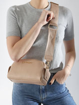 Sac Bandoulire Blossom Re Valentino Marron blossom re VBS8P215-vue-porte