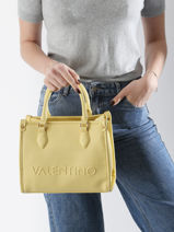 Sac Port Main Rised Re Valentino Jaune rised re VBS8P905-vue-porte