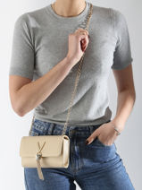 Cross Body Tas Divina Sa Valentino Wit divina sa VBS1IJ03-vue-porte