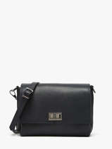 Sac Bandoulire Caviar Cuir Milano Bleu caviar CA24061
